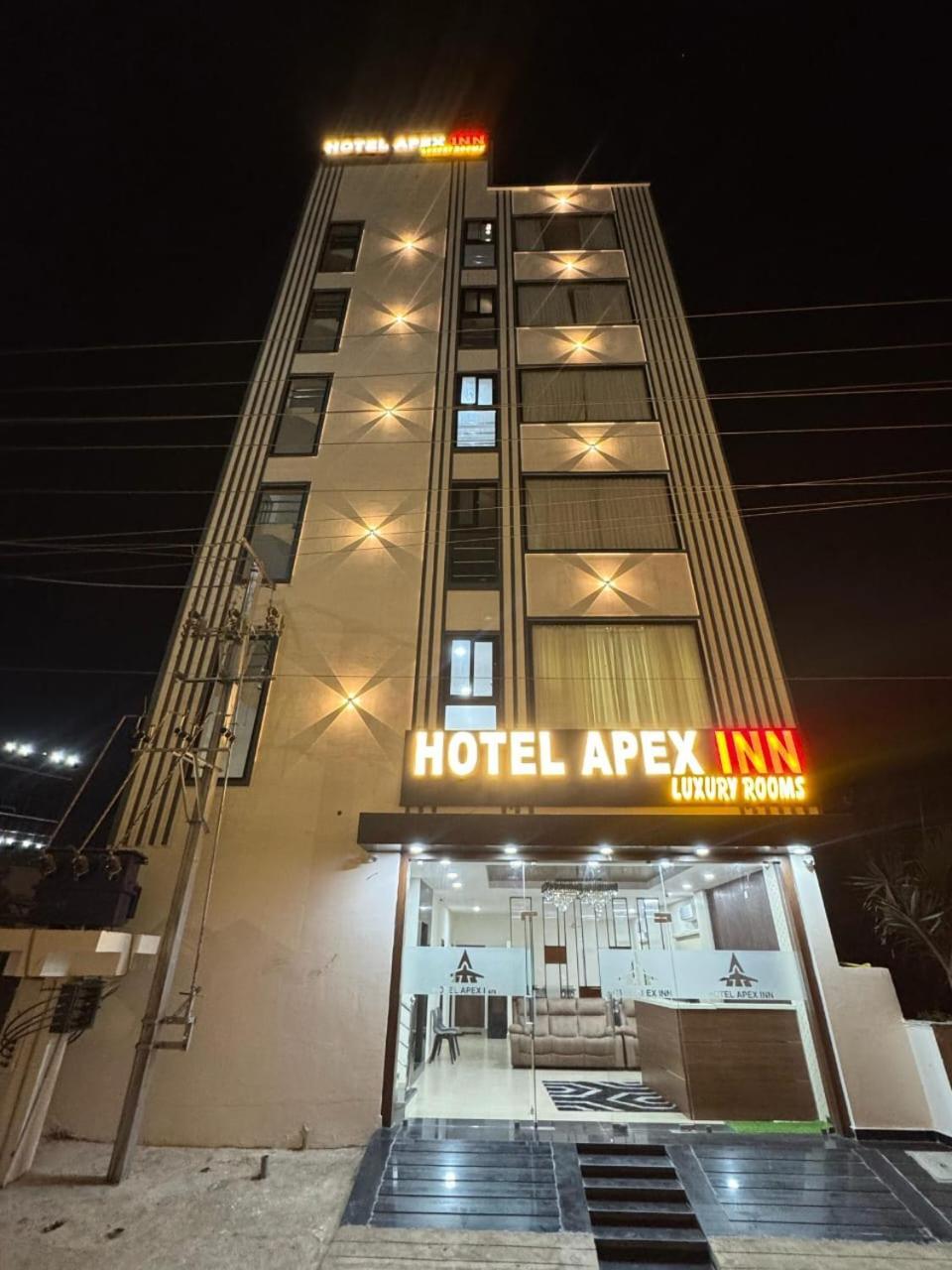 Hotel Apex Inn Hyderabad Airport Eksteriør bilde